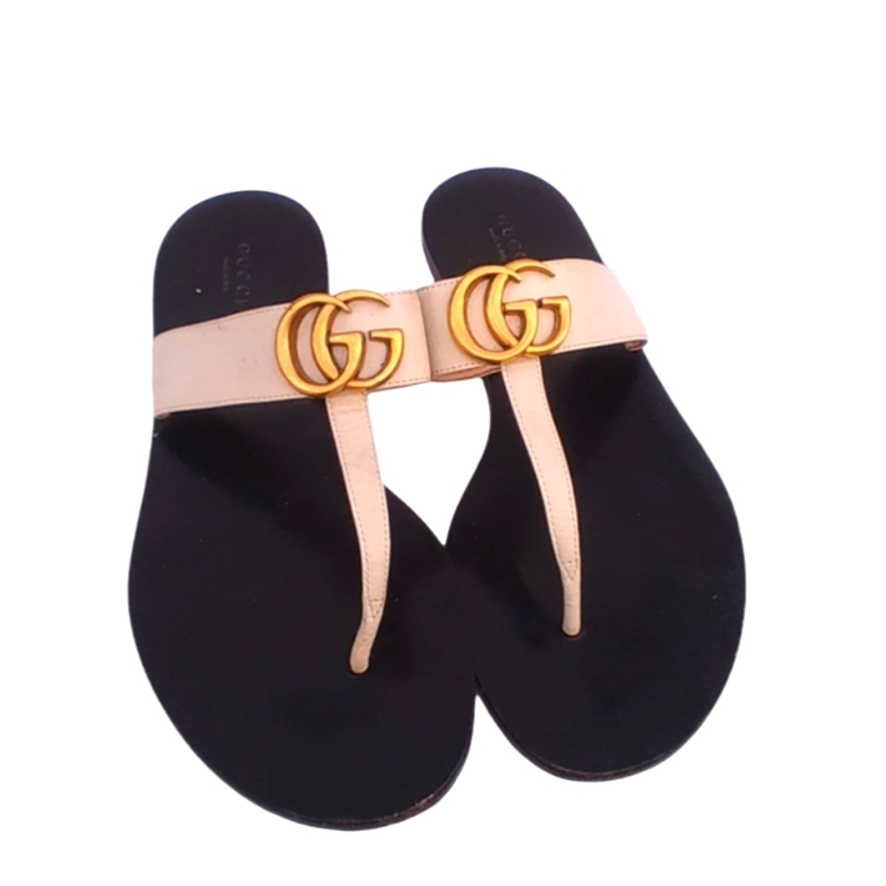 Gucci Double G T strap thong sandals